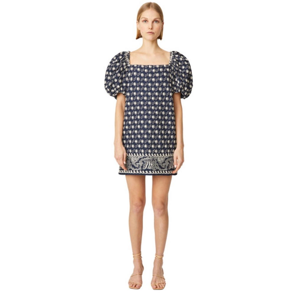 RHODE Women's Malo Dress, Lago Embroidery Size 2